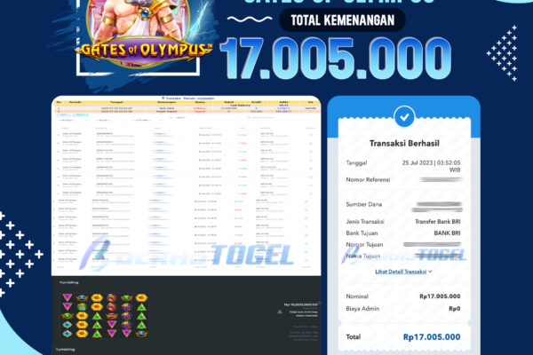 BUKTI JACKPOT BERASTOGEL SLOT