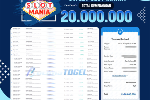 BUKTI SLOT JP BERASTOGEL SLOT MANIA SUGAR