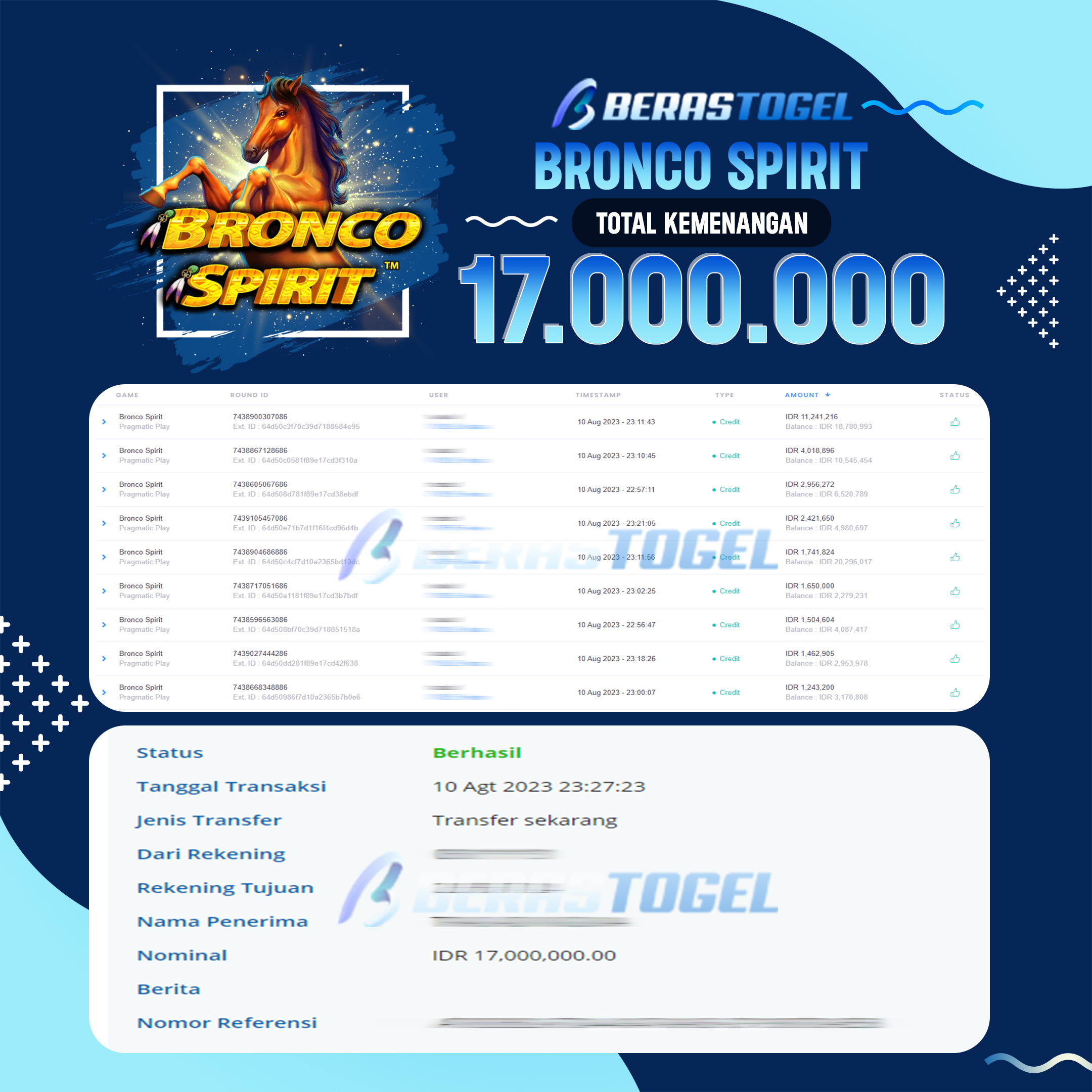 BUKTI JACKPOT BERASTOGEL SLOT