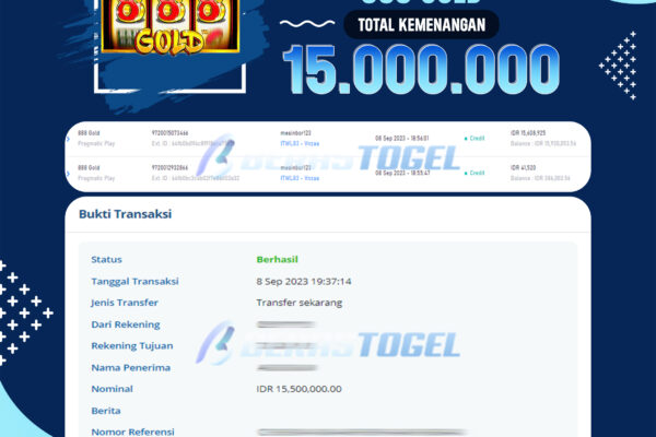 BUKTI JACKPOT BERASTOGEL SLOT