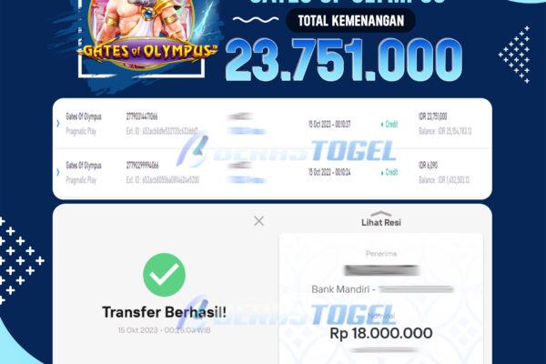 BUKTI JACKPOT BERASTOGEL SLOT