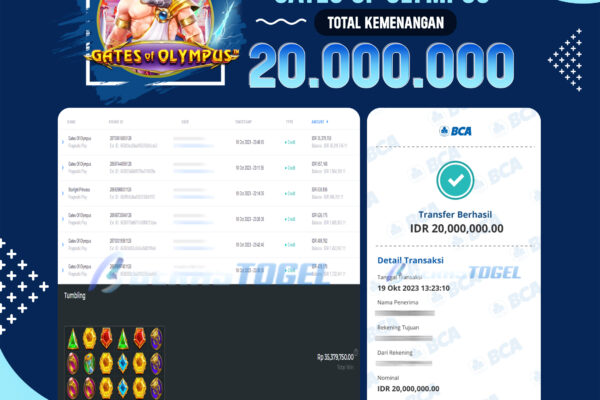 BUKTI JACKPOT BERASTOGEL SLOT