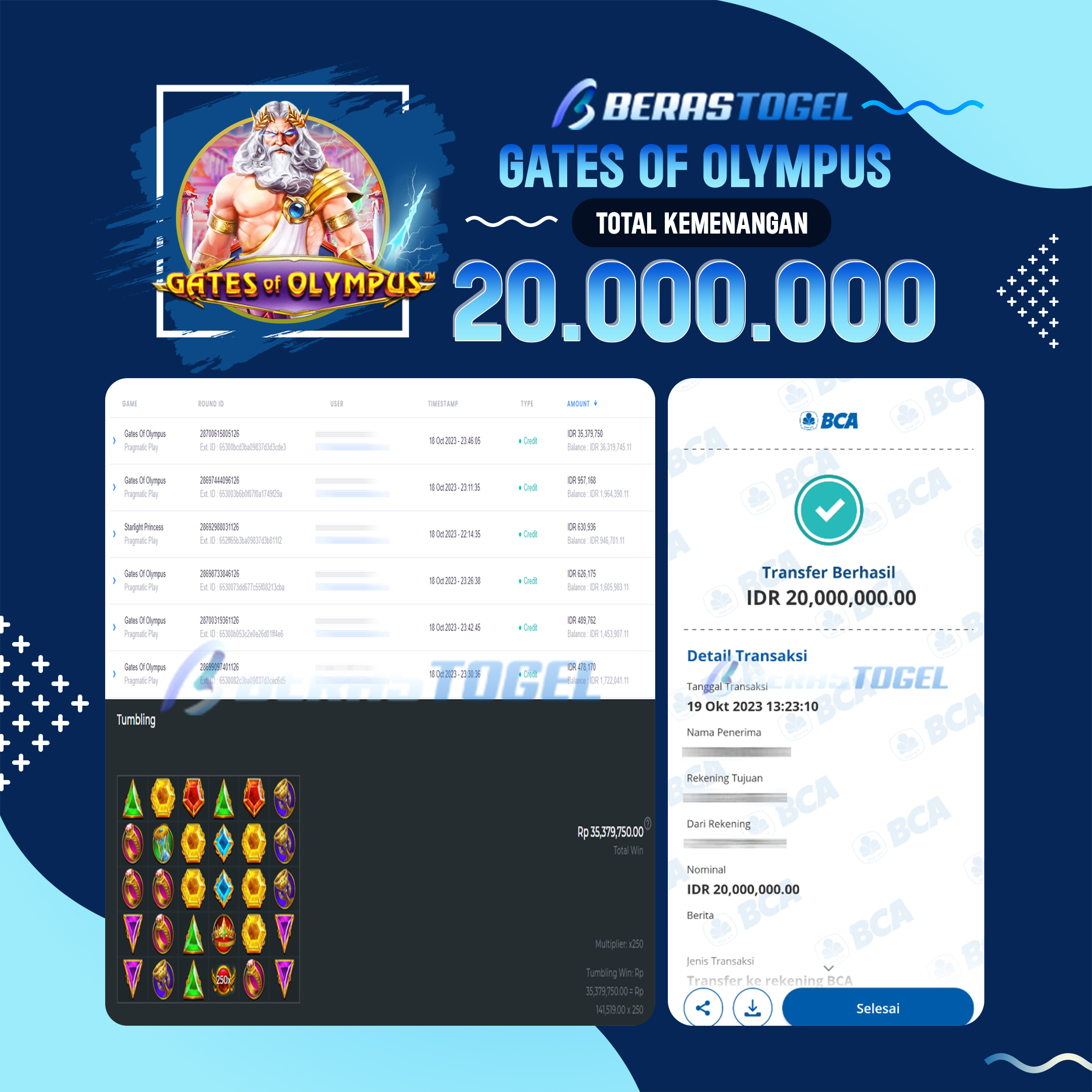 BUKTI JACKPOT BERASTOGEL SLOT