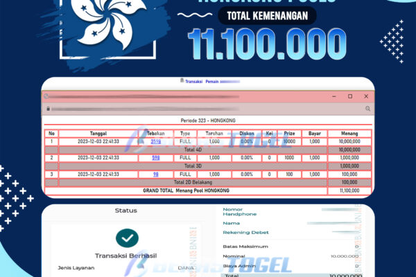 BUKTI JACKPOT BERASTOGEL TOGEL