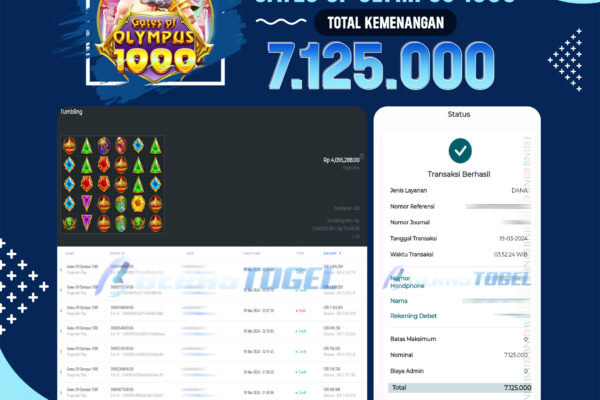 BUKTI JACKPOT BERASTOGEL SLOT