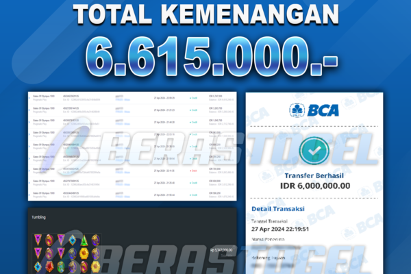 BUKTI JACKPOT BERASTOGEL SLOT