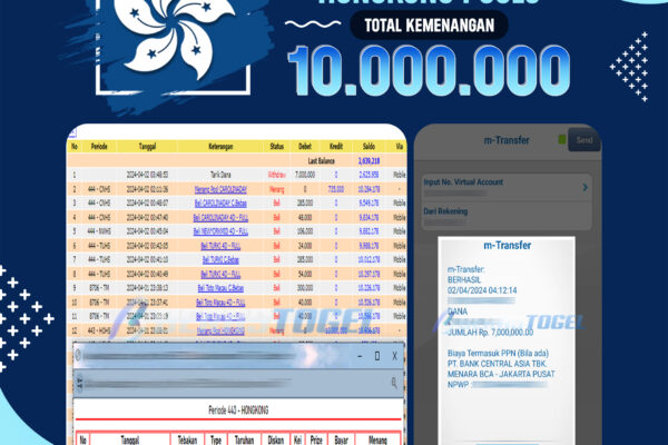 BUKTI JACKPOT BERASTOGEL TOGEL