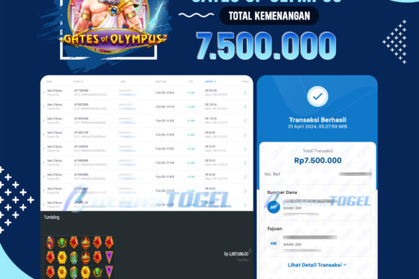 BUKTI JACKPOT BERASTOGEL SLOT