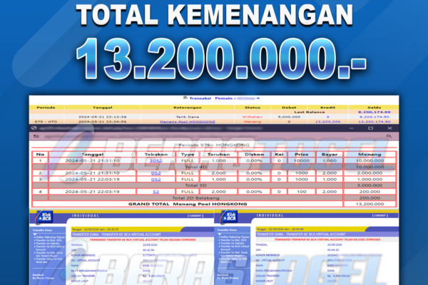 BUKTI JACKPOT BERASTOGEL TOGEL