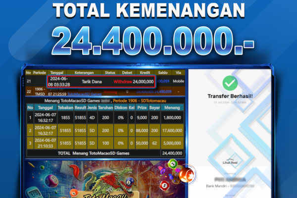 BUKTI JACKPOT BERASTOGEL TOGEL