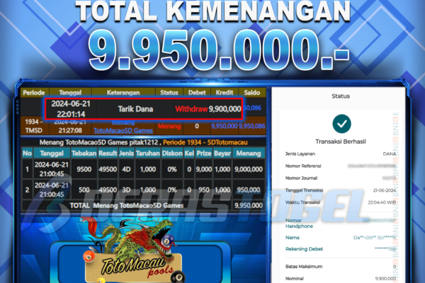 BUKTI JACKPOT BERASTOGEL TOGEL