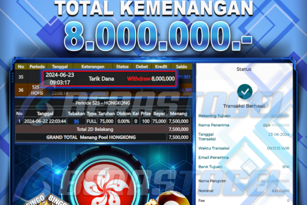 BUKTI JACKPOT BERASTOGEL TOGEL