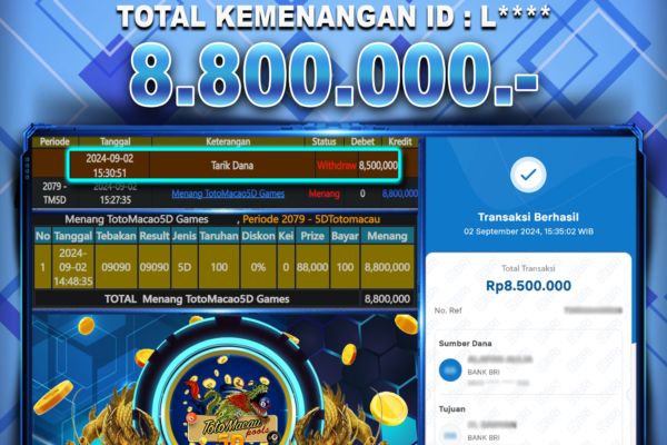 BUKTI JACKPOT BERASTOGEL TOGEL