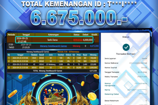 BUKTI JACKPOT BERASTOGEL TOGEL