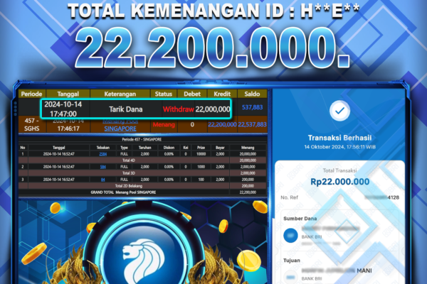 BUKTI JACKPOT BERASTOGEL TOGEL