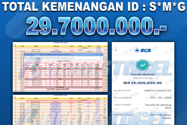 BUKTI JACKPOT BERASTOGEL TOGEL