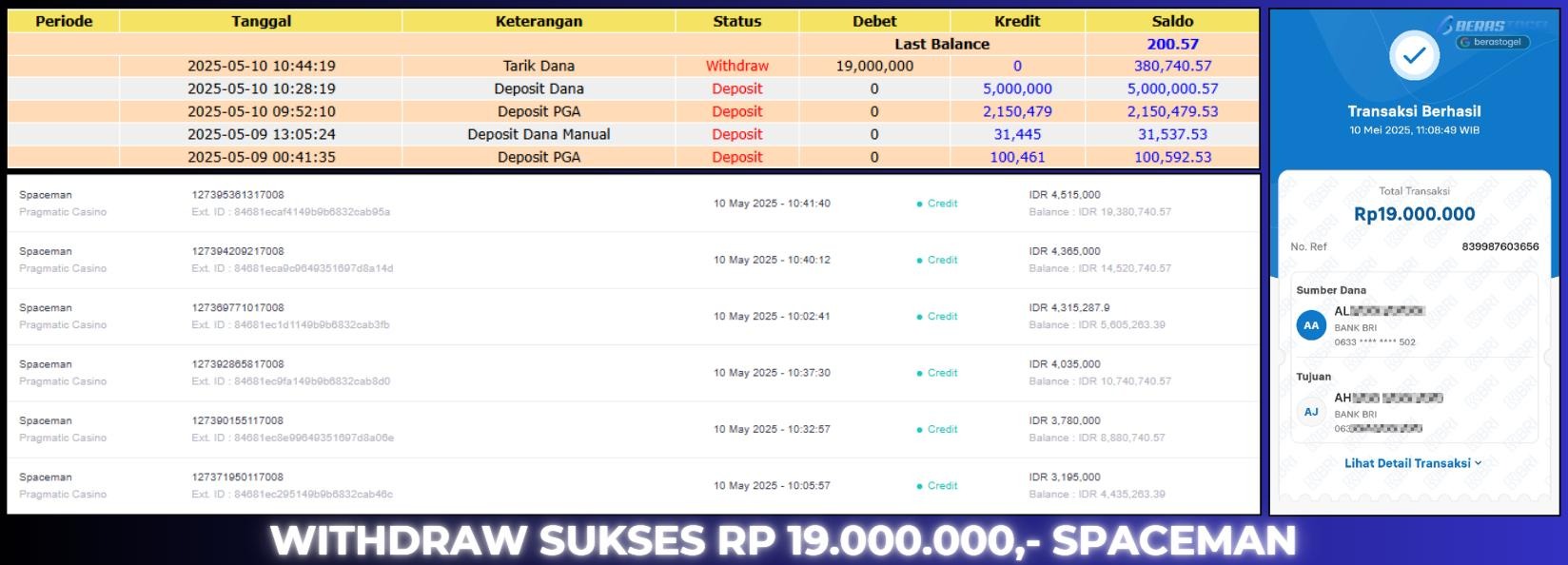 BUKTI JACKPOT BERASTOGEL SLOT
