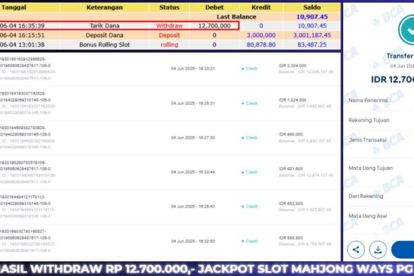 JP BERASTOGEL SLOT PEMBAYARAN : MAHJONG WAYS RP. 12.700.000 BUKTI JACKPOT BERASTOGEL SLOT