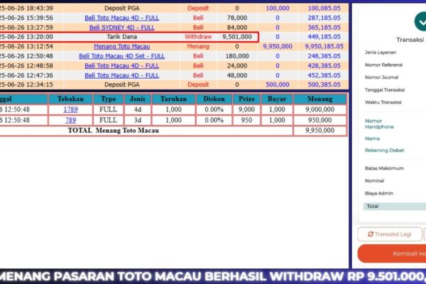 BUKTI JACKPOT BERASTOGEL TOGEL