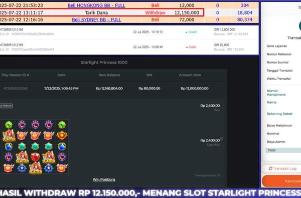 BUKTI JACKPOT BERASTOGEL SLOT