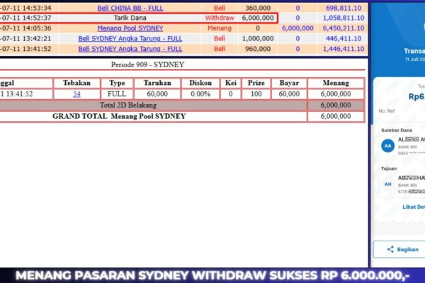BUKTI JACKPOT BERASTOGEL TOGEL
