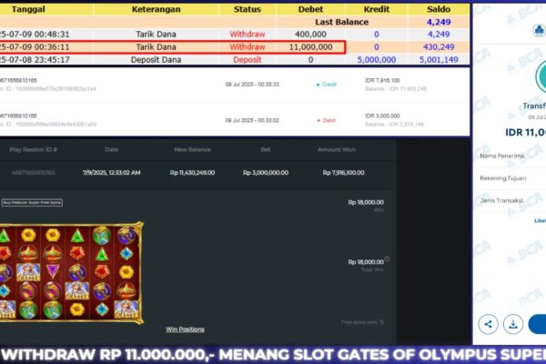 BUKTI JACKPOT BERASTOGEL SLOT