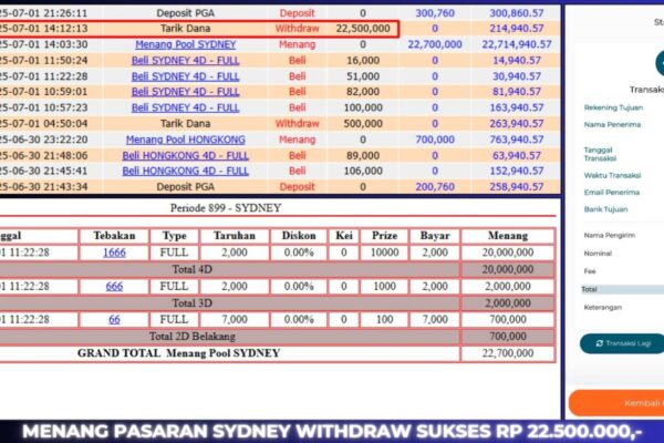 BUKTI JACKPOT BERASTOGEL TOGEL
