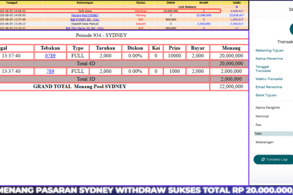 BUKTI JACKPOT BERASTOGEL TOGEL