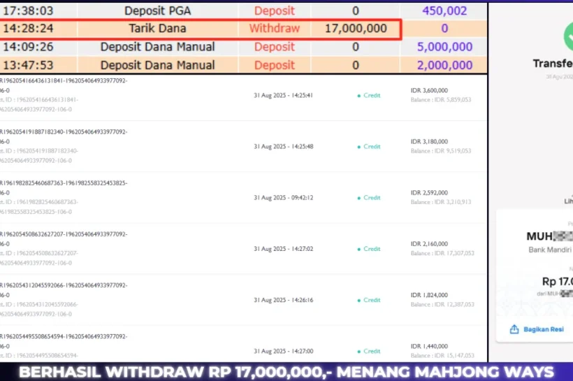 BUKTI JACKPOT BERASTOGEL SLOT