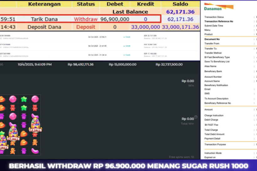 BUKTI JACKPOT BERASTOGEL SLOT