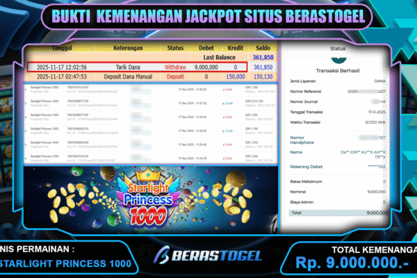 9 JUTA DIKASIH BERASTOGEL