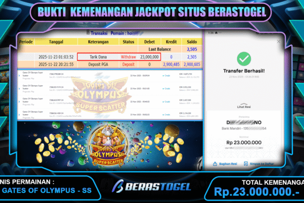 MENANG SLOT DI BERASTOGEL