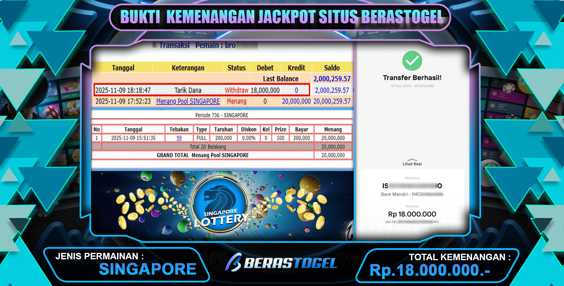 GACOR TOGEL JACKPOT BERASTOGEL