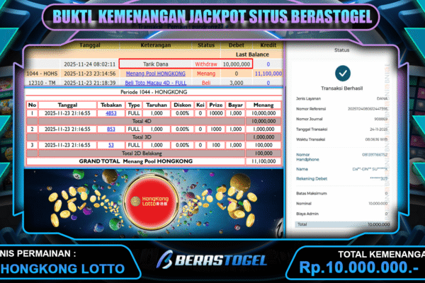 MENANG HONGKONG LOTTO BERASTOGEL