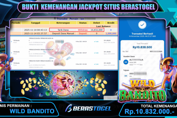 BERASTOGEL LIPAT 10 JUTA