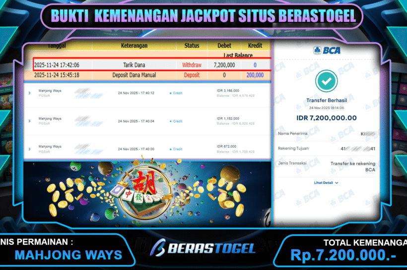 BERASTOGEL SLOT MAHJONG WAYS