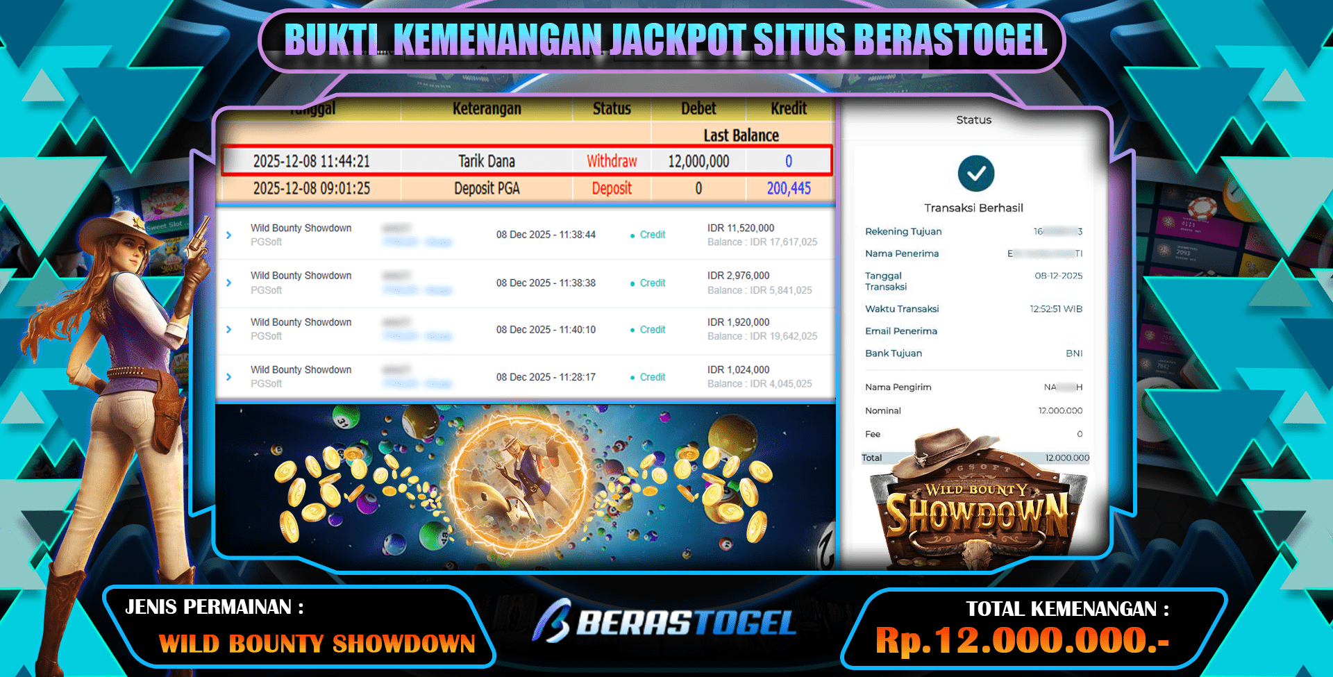 BERASTOGEL SLOT GAME