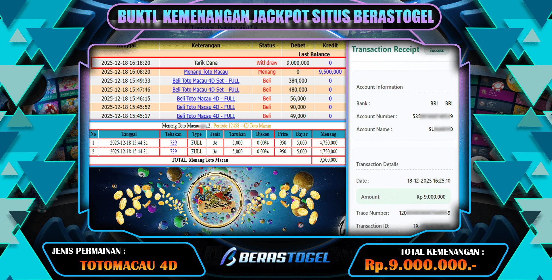 MEGA WIN TOGEL BERASTOGEL