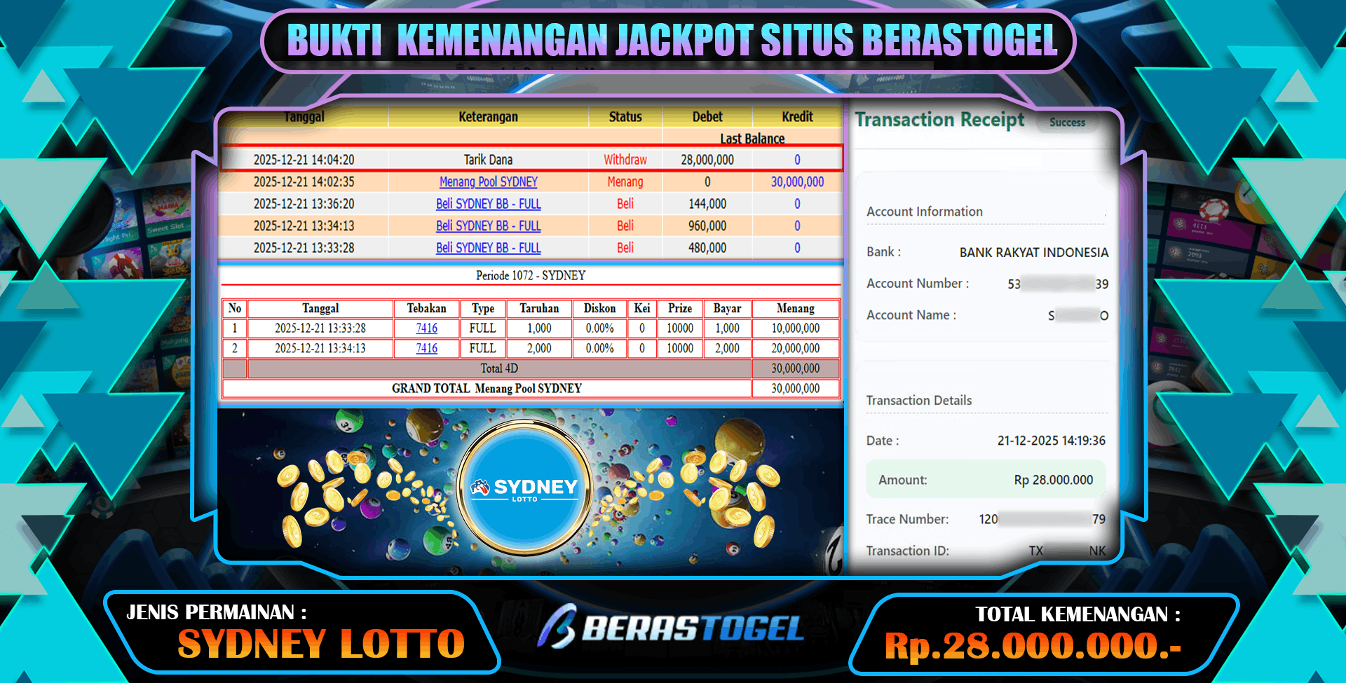 MENANG DI SITUS BERASTOGEL