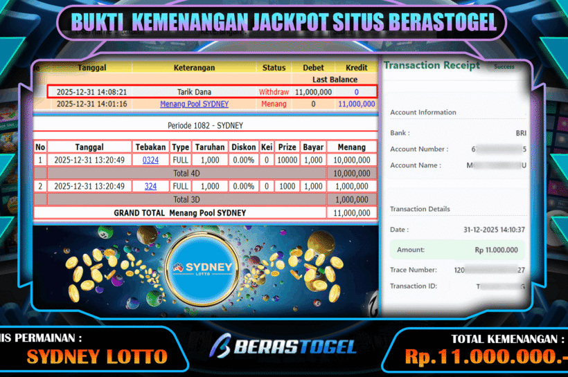 MENANG BESAR DI BERASTOGEL