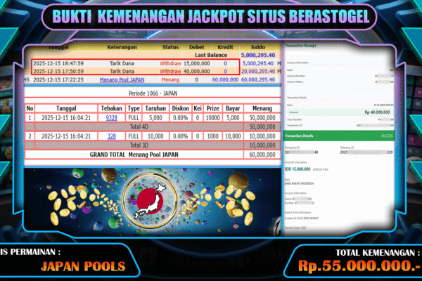 SUPER WIN DI BERASTOGEL