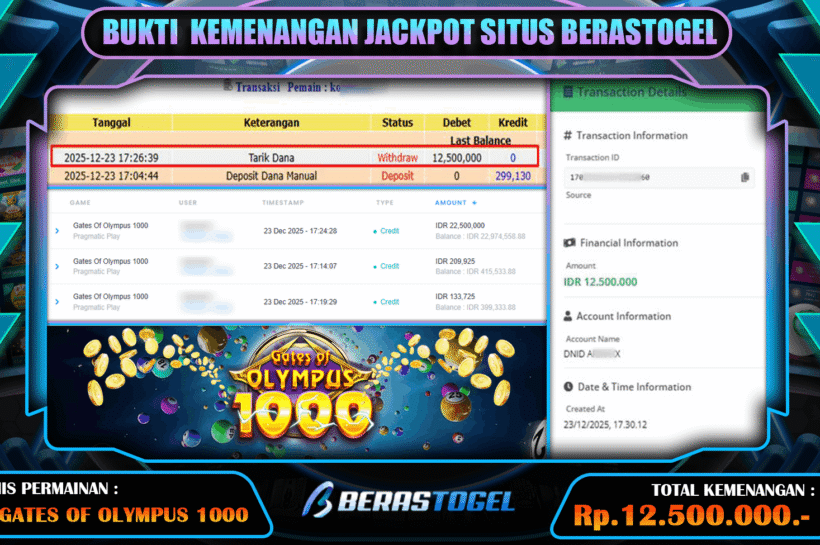 JACKPOT SLOT DI BERASTOGEL
