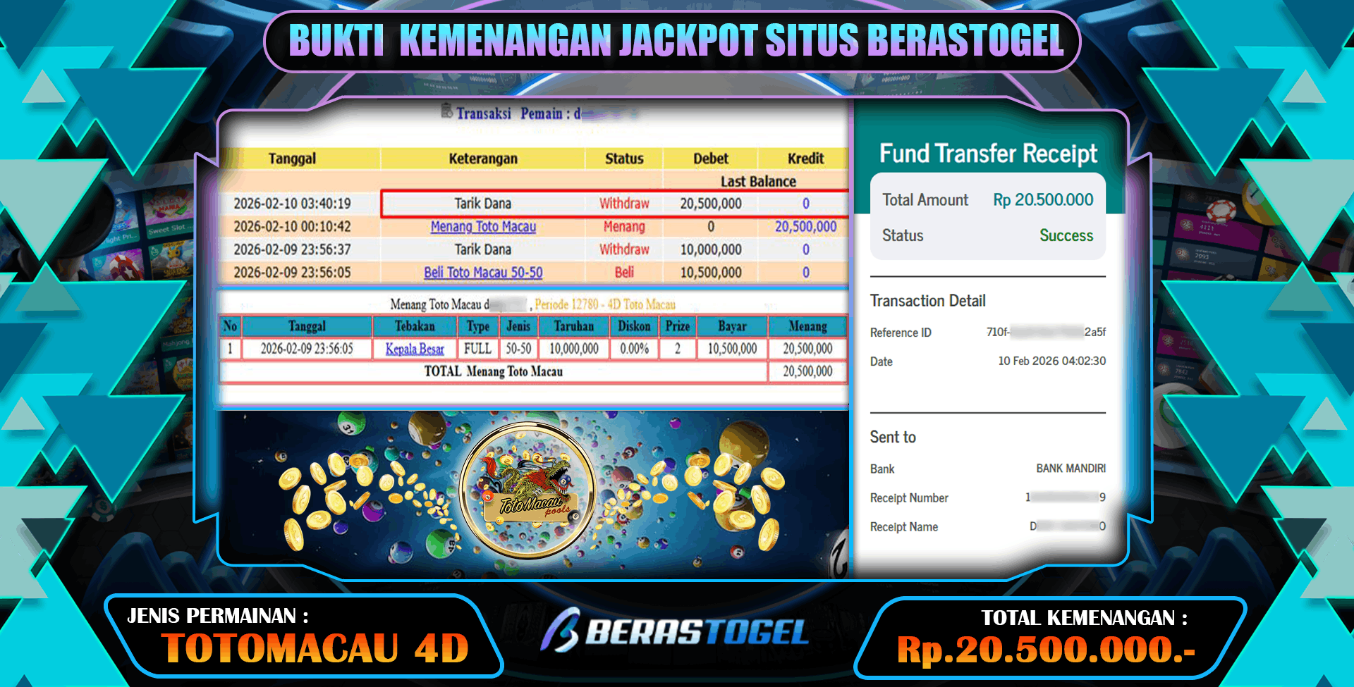 RAHASIA ANTI KALAH BERASTOGEL
