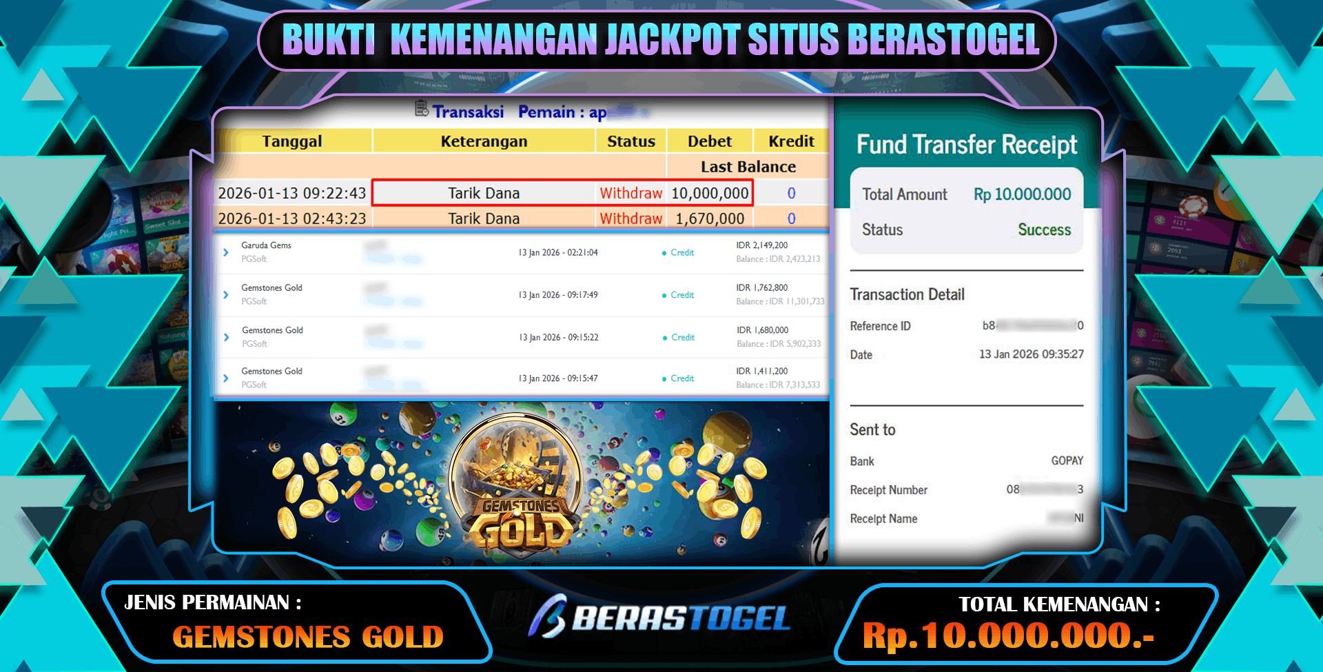 CUAN DI SITUS BERASTOGEL