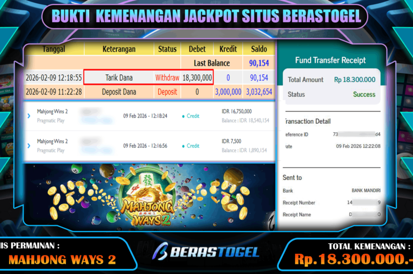 SENSASI JP SLOT BERASTOGEL