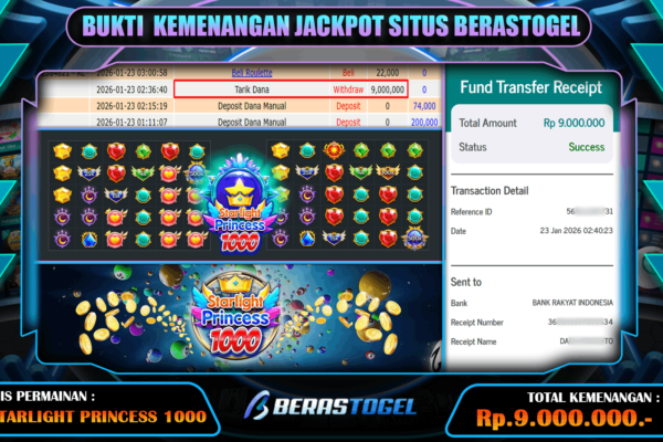 BUKTI GACOR JP BERASTOGEL