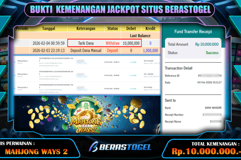 RTP TINGGI SLOT BERASTOGEL