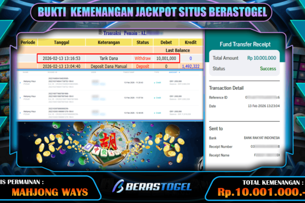 MAHJONG WAYS BERASTOGEL GACOR