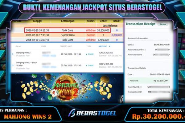 KEMENANGAN MAHJONG 2 BERASTOGEL
