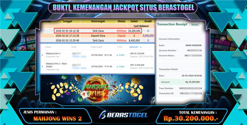 KEMENANGAN MAHJONG 2 BERASTOGEL